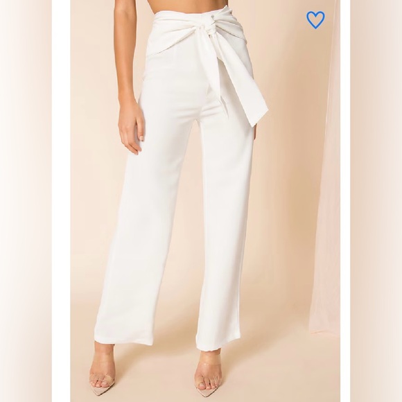 NWOT Revolve - Superdown Tie Waist Pants from Revolve - Picture 2 of 9